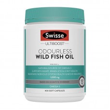 Swisse 斯维诗 无腥味深海野生鱼油软胶囊1000mg 400粒